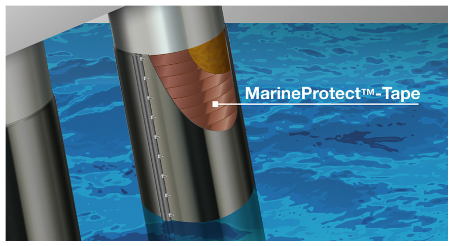 Ilustração da Denso Marine Protect Tape